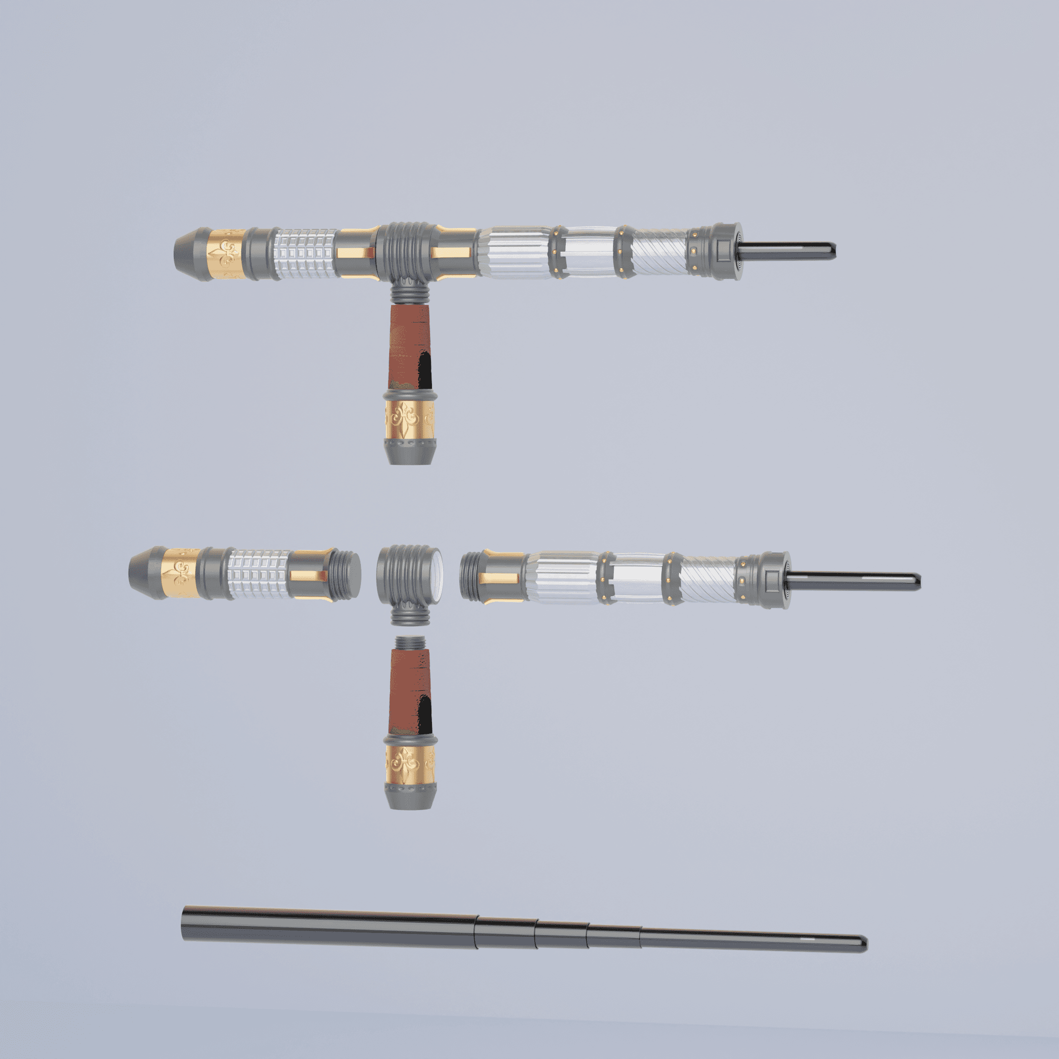 Baton Lightsaber 3d model