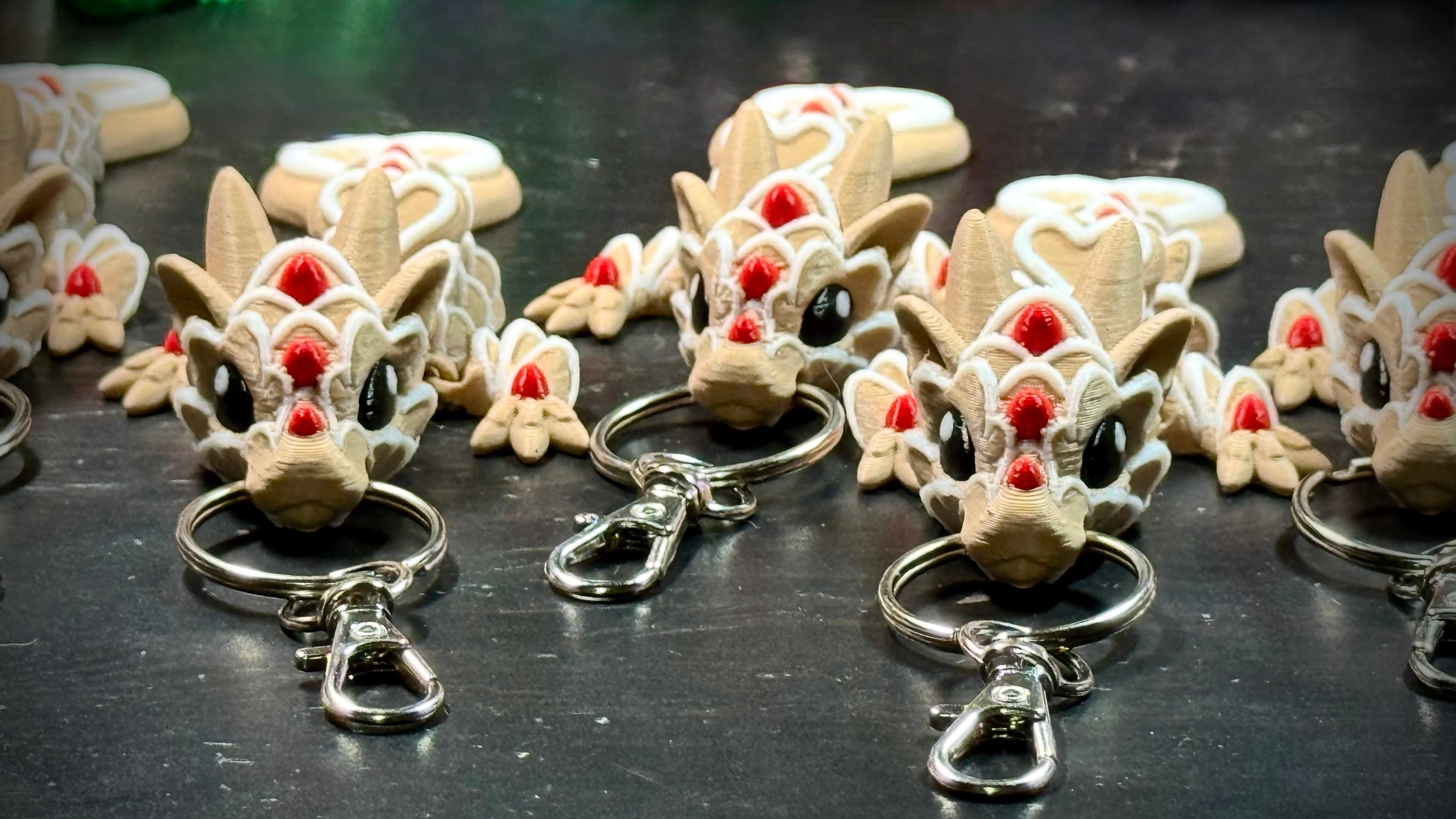 I love these so much - I love all of your cookie and gingerbread style dragons! Keep them coming!! :D