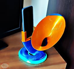 TubaPhonic – No-Power Phone Speaker Dock | Passive Acoustic Amplifier 3d model
