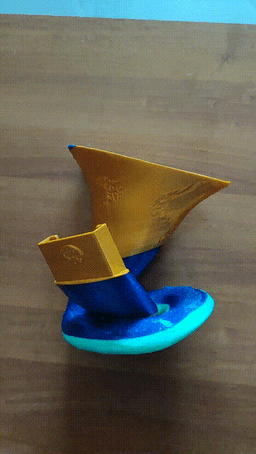 TubaPhonic – No-Power Phone Speaker Dock | Passive Acoustic Amplifier 3d model