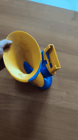 TubaPhonic – No-Power Phone Speaker Dock | Passive Acoustic Amplifier 3d model
