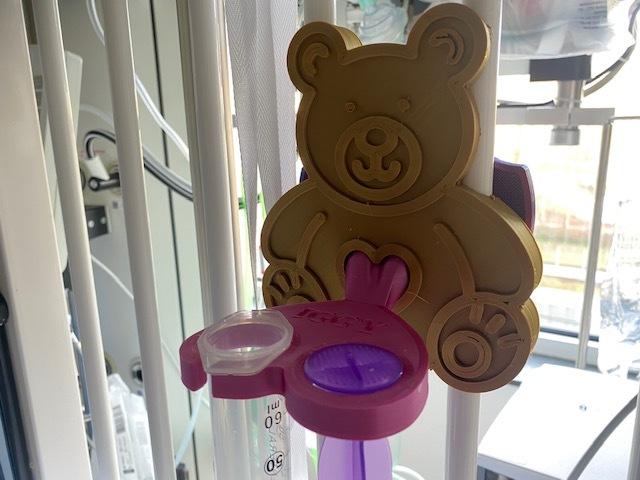 Paediatric Nasogastric Feeding Station - Bed Bear 3d model