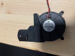 Beer tower cooling fan duct 3d model