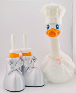 Chef Goose Gear for Porch Goose 3d model