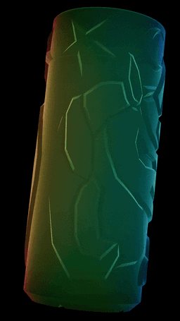 Demon Unicorn 12oz Red Bull Coozie 3d model
