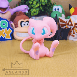 Mew Multiparts +3MF 3d model