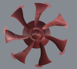 EDF 123 mm EMV COMPLETE MODULAR SYSTEM - (5-7-9-11 Blades | Multi-Motor Fit) 3d model
