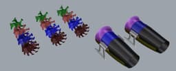EDF 123 mm EMV COMPLETE MODULAR SYSTEM - (5-7-9-11 Blades | Multi-Motor Fit) 3d model