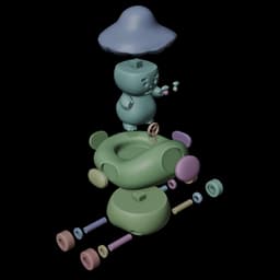 Zoom Shroom 3d model