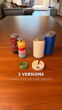 PILL COLA | DAILY PILL ORGANIZER 3d model