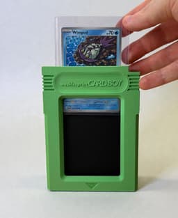CARDBOY Stand for 35PT Toploader 3d model