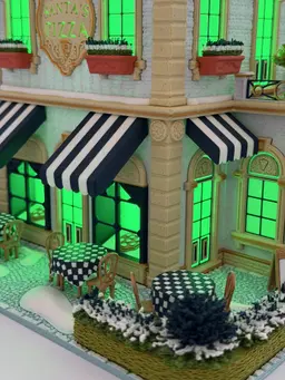 Fulv's Pizza Restaurant (Santa's Pizza) 3d model