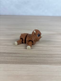 Highland Cow Fidget 3d model