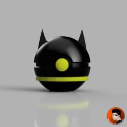 Batman Pokeball 3d model