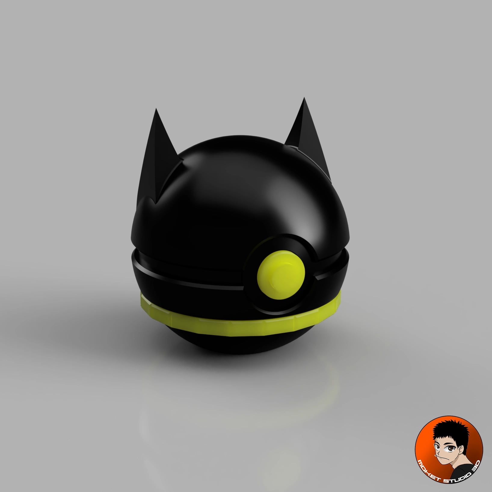 Batman Pokeball 3d model