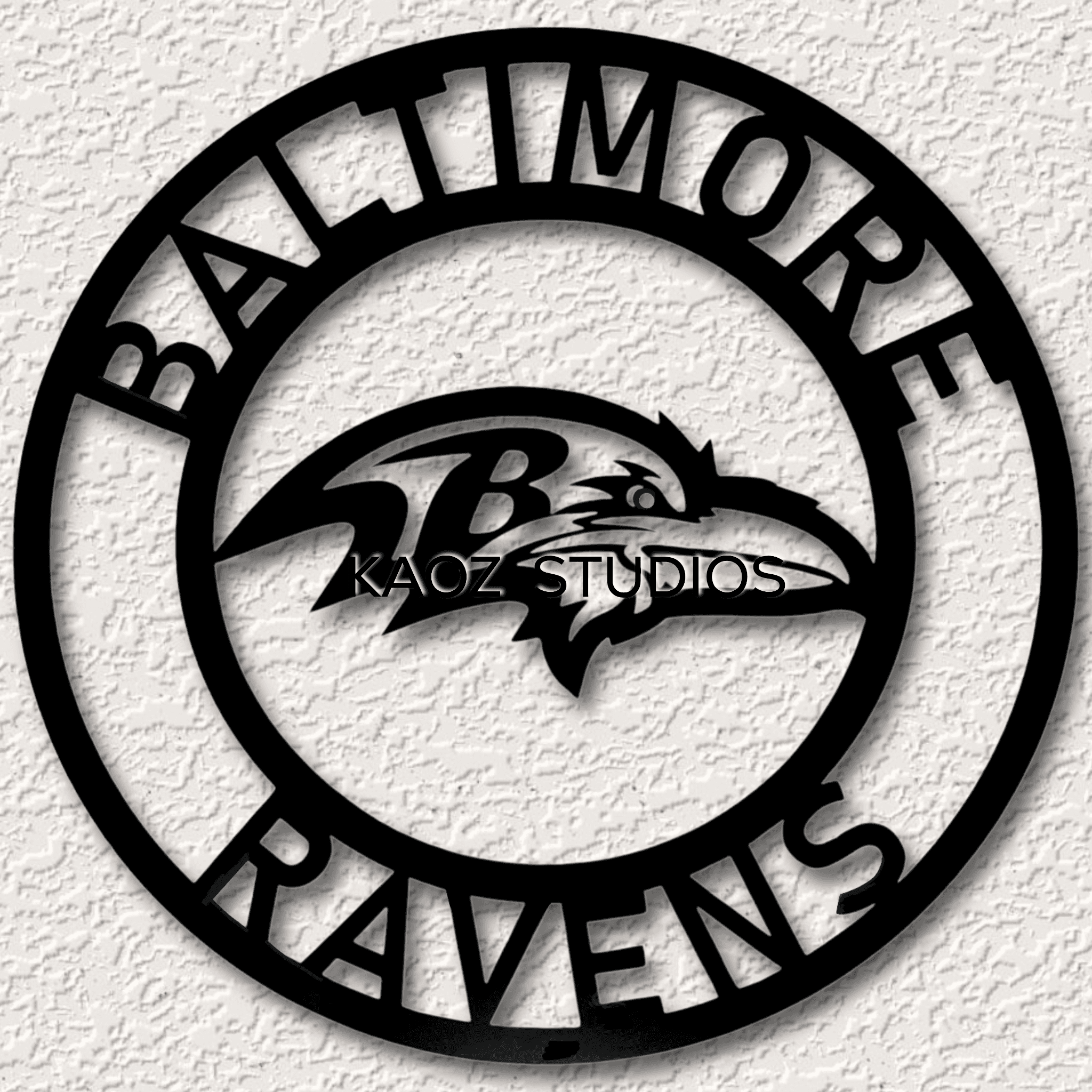 baltimore ravens circle.stl 3d model