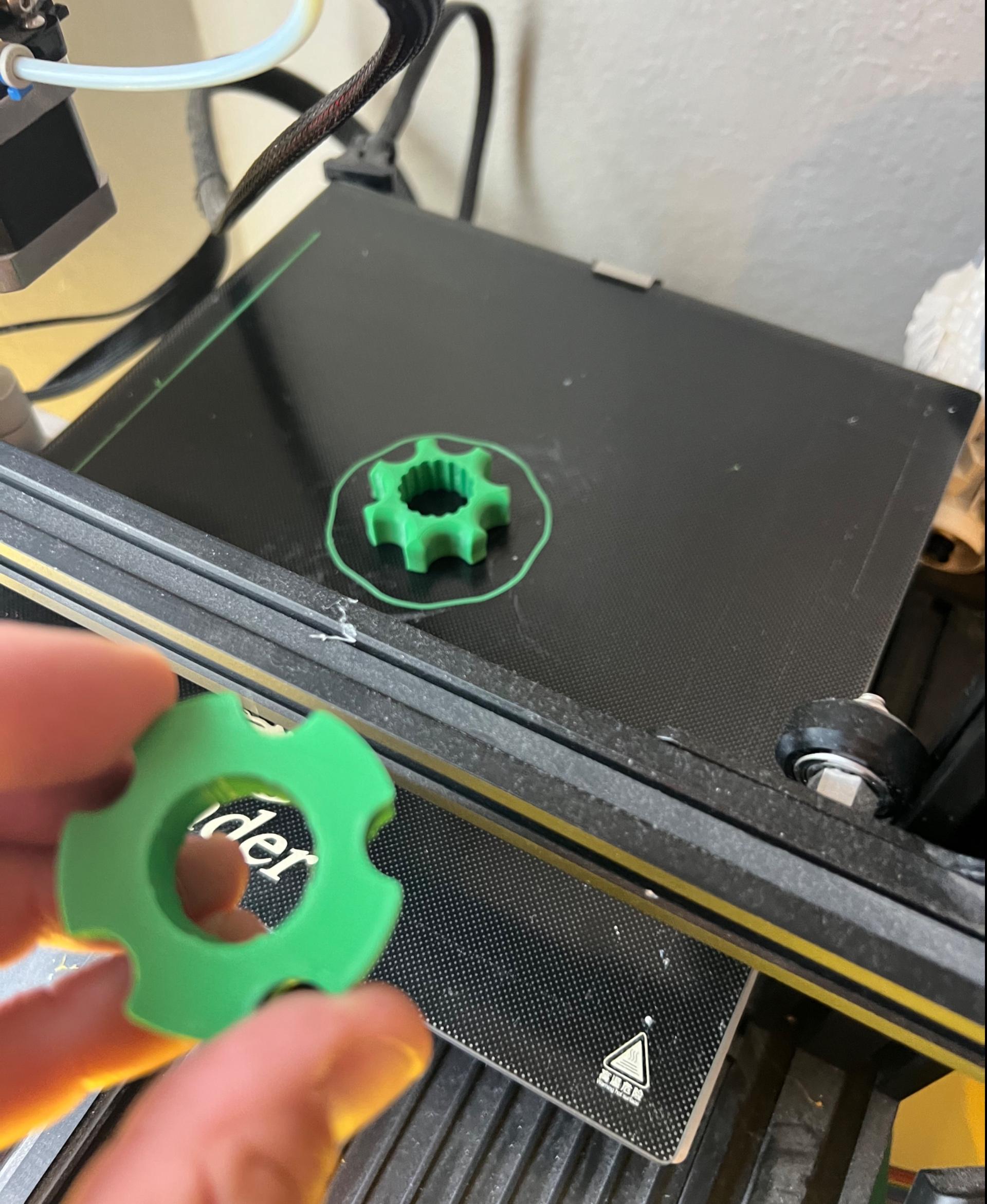 LCI Tire Linc TPMS Sensor battery replacement tool Top V1.stl - Worked great! I couldn’t find the tool anywhere and this was a perfect 3d print! Thank you ! - 3d model