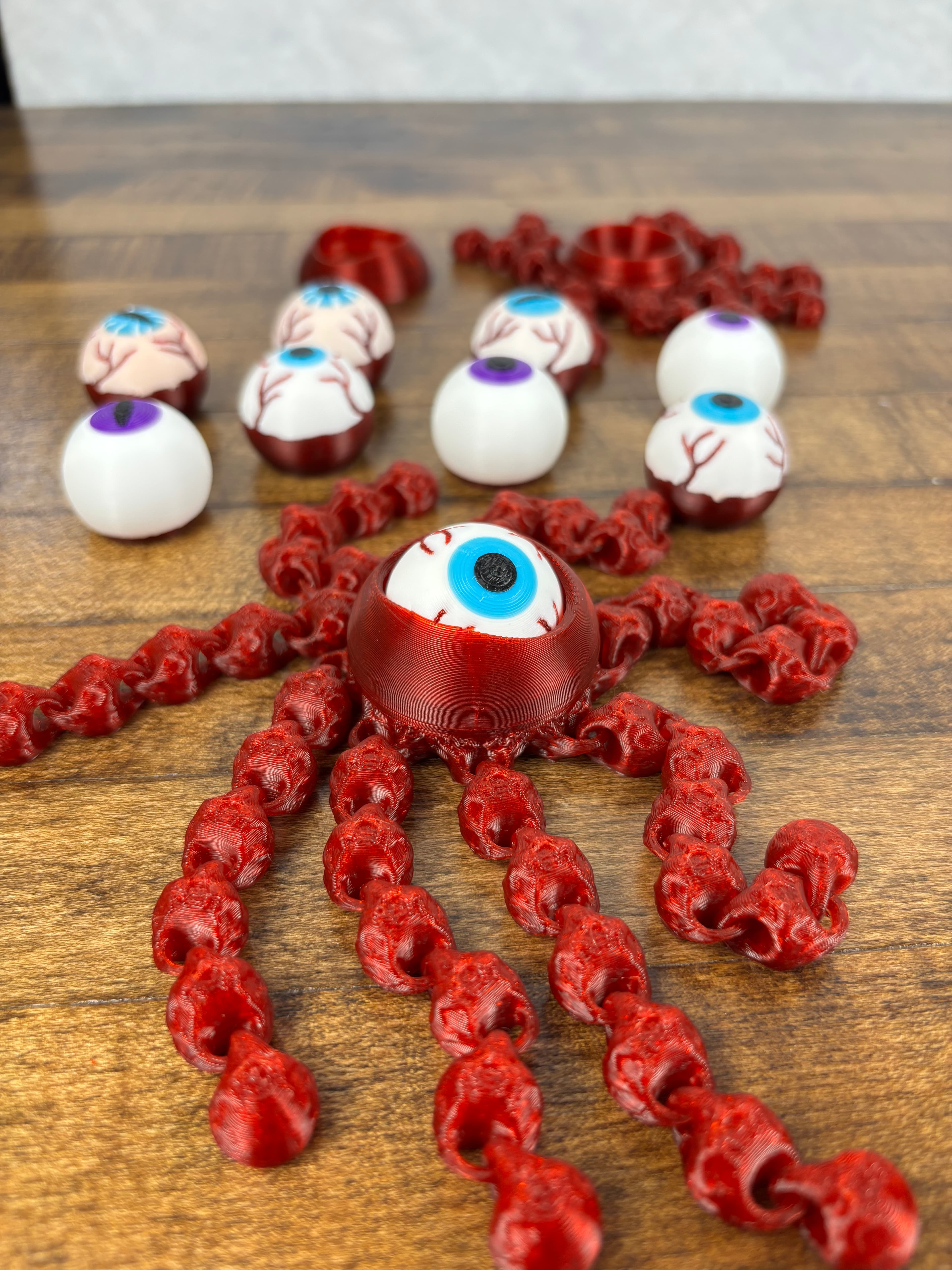 Creepy Eyeball Fidget 3d model