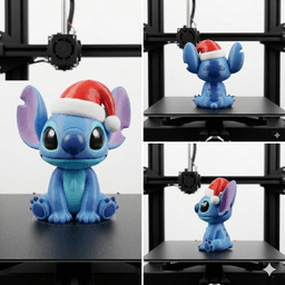 Christmas Stitch 3D Model 3d model