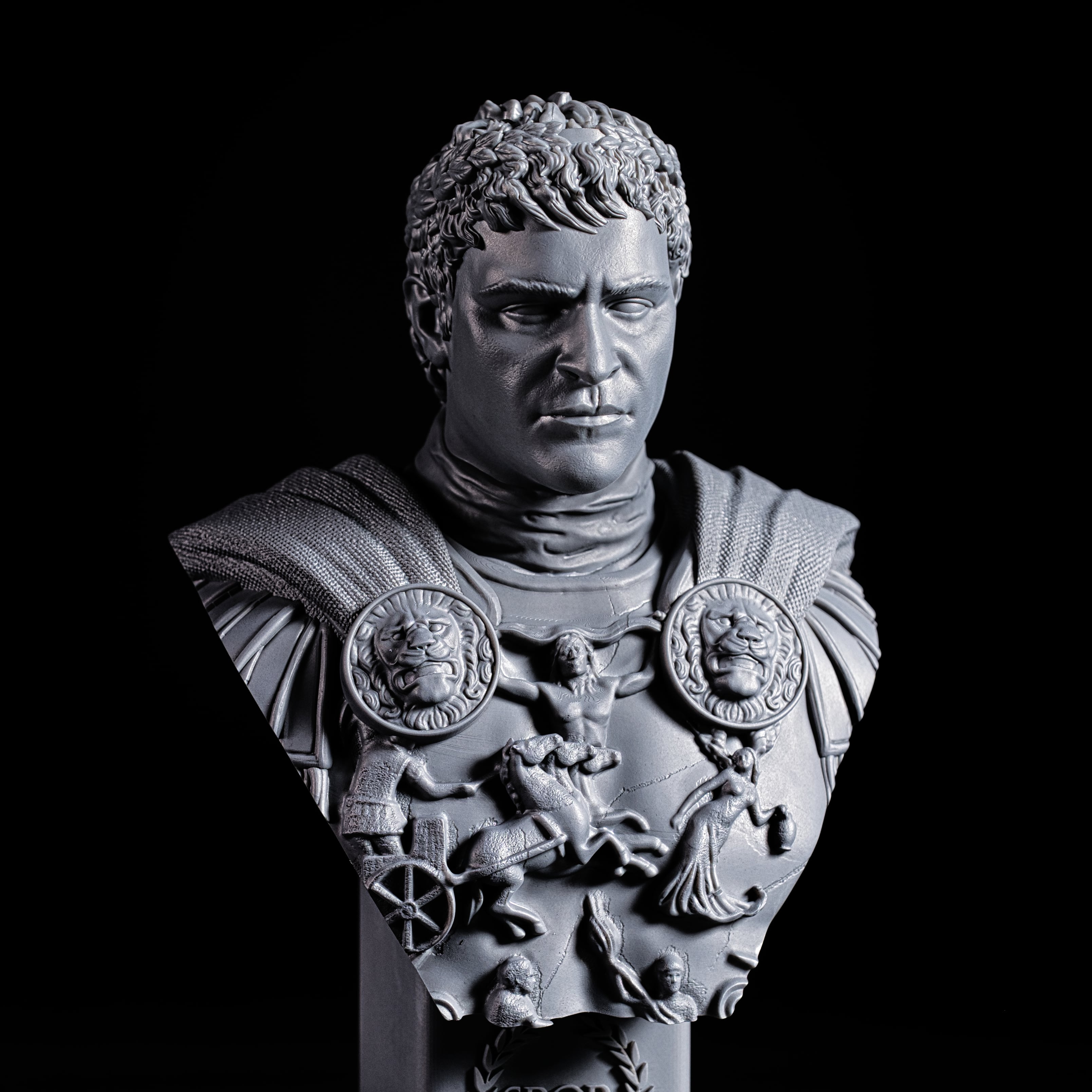 Commodus bust (Pre-Supported) 3d model