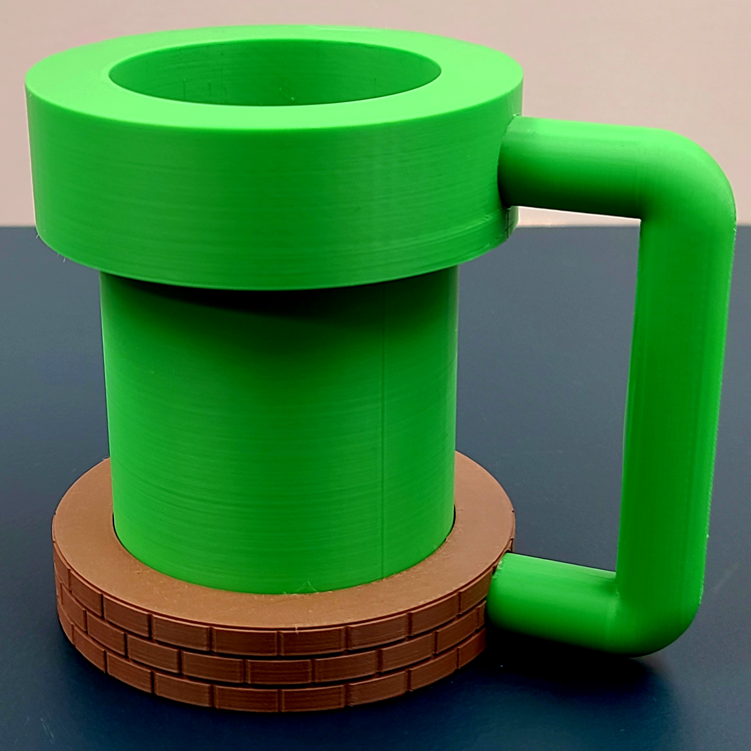 Pipe Coozie - Video Game Inspired Beverage Coozie (Can Size) 3d model
