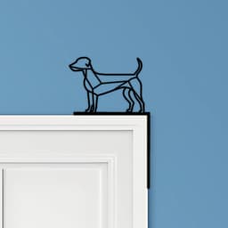Dog Door Corner Decor 3d model