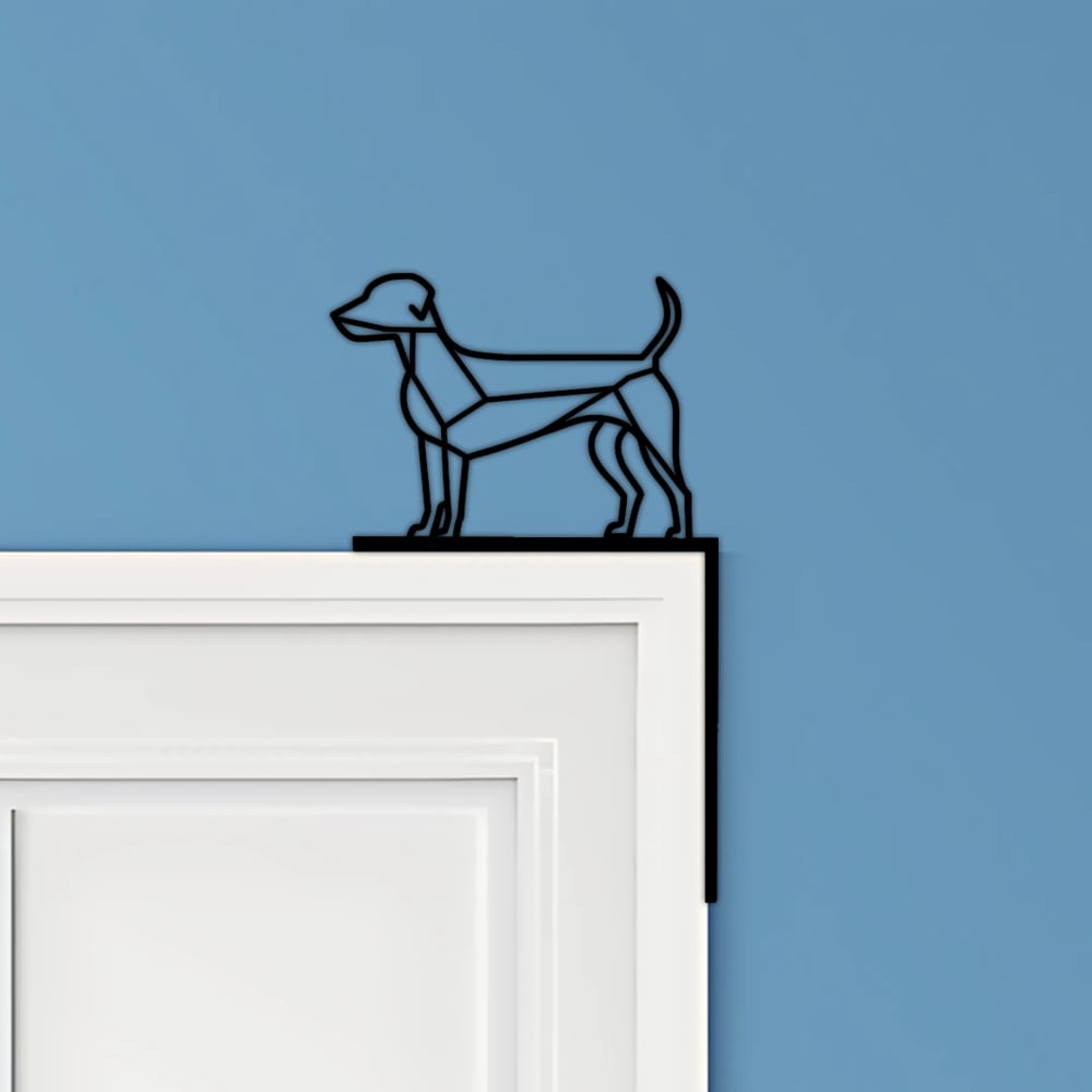 Dog Door Corner Decor 3d model