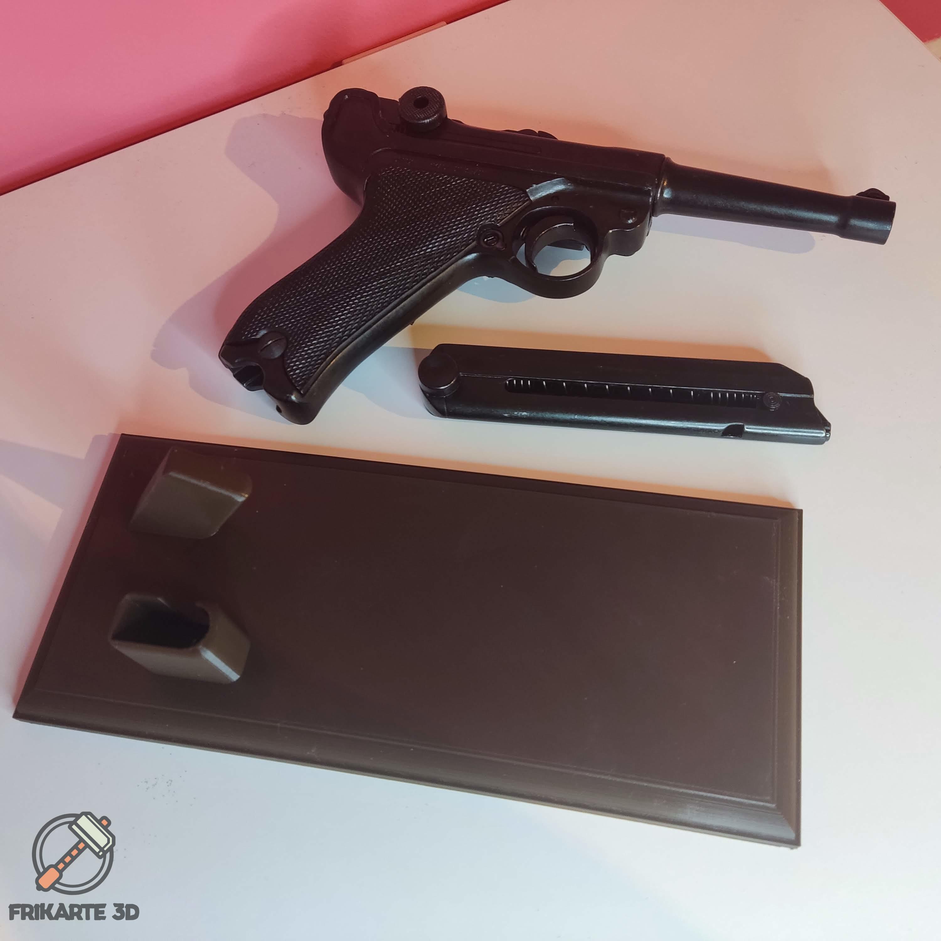 Parabellum Luger P08 Gun Display Stand 3d model