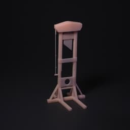 Grimdark Town Square Scatter Terrain | 28mm/32mm Heroic 3d model