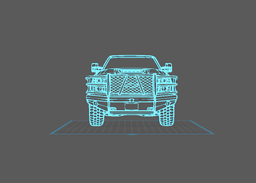Chevrolet - Silverado Wall Aty 3d model