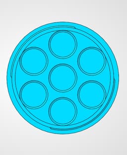 Wizard Dice Container And Tray Threaded 3d model