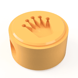 6 3D Printable STL Retro Rave Beads | DIY Candy Jewelry Making | Royalty-Free | Dov 3d model