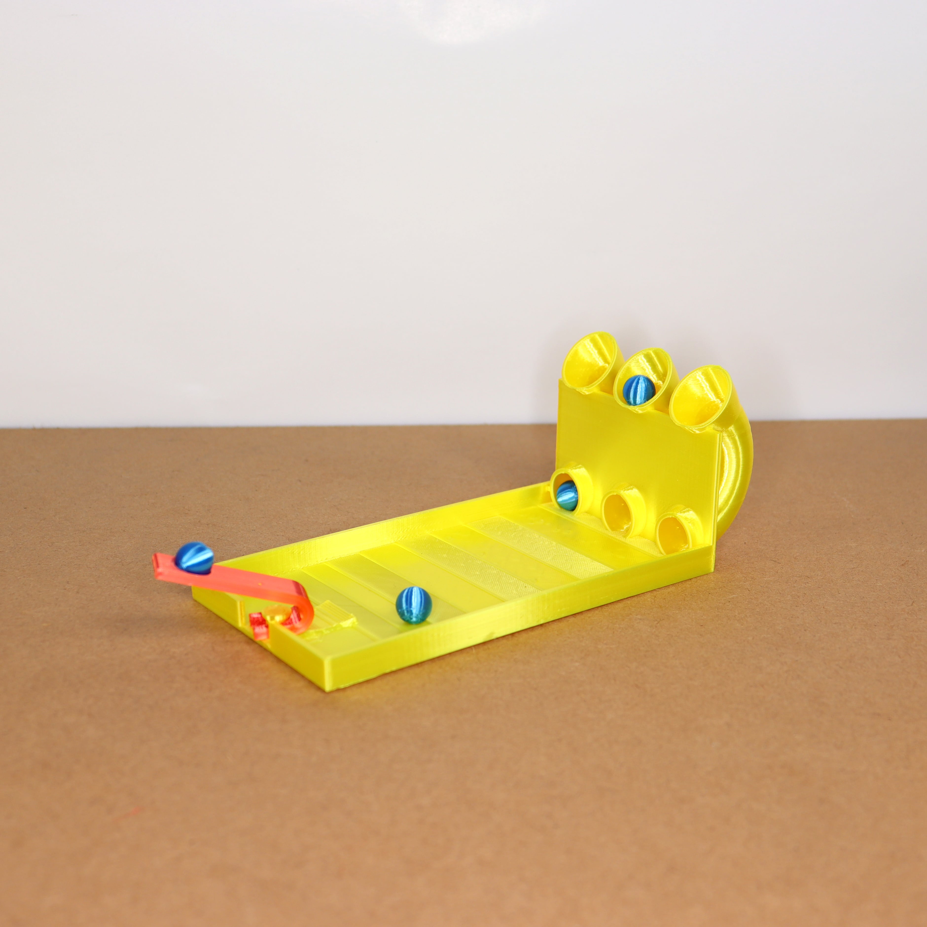 Ball shoot game 3d model