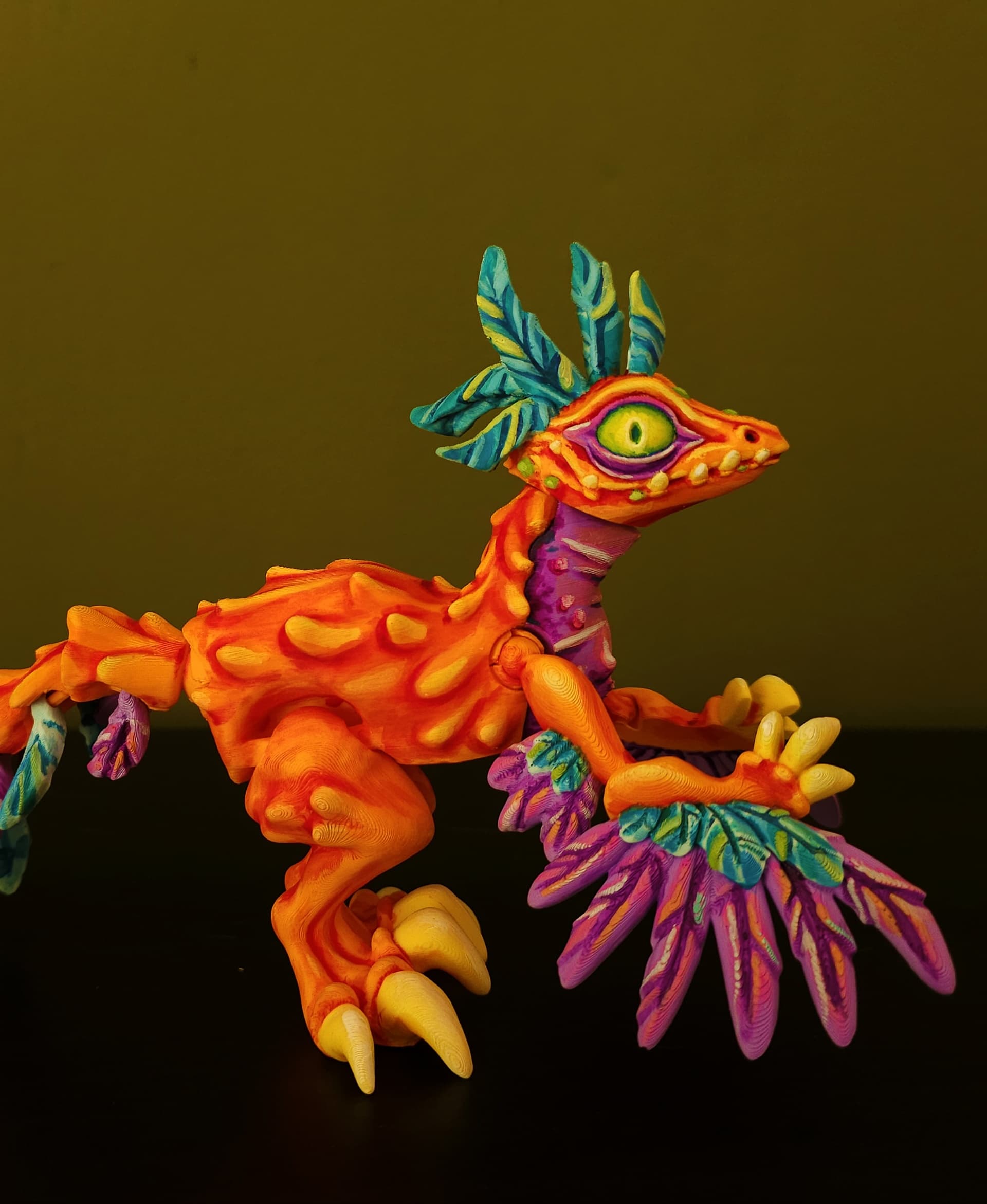 Twisty Raptor 3d model