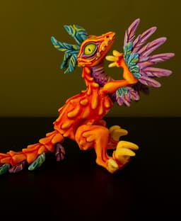 Twisty Raptor 3d model