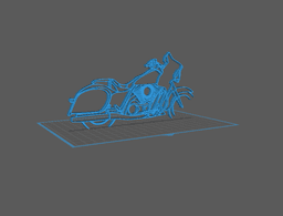 Kawasaki - Vulcan VN1700 Wall Art 3d model