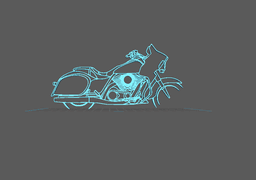 Kawasaki - Vulcan VN1700 Wall Art 3d model