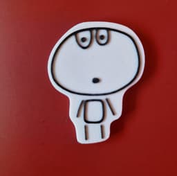 Mood Swings Magnet Set - 4 Piece Collection (Support-Free) 3d model