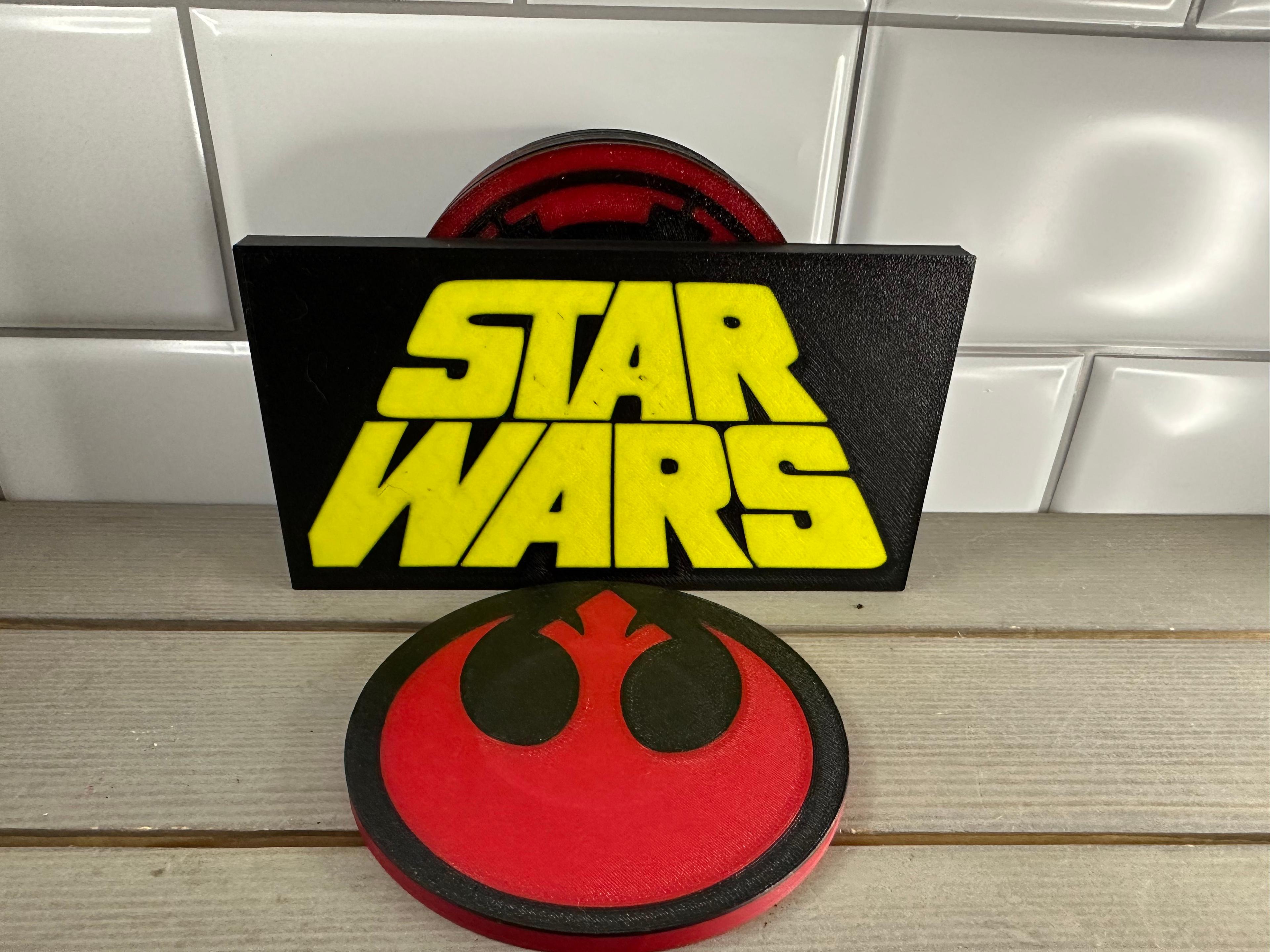 Star Wars Coaster Set 3d model