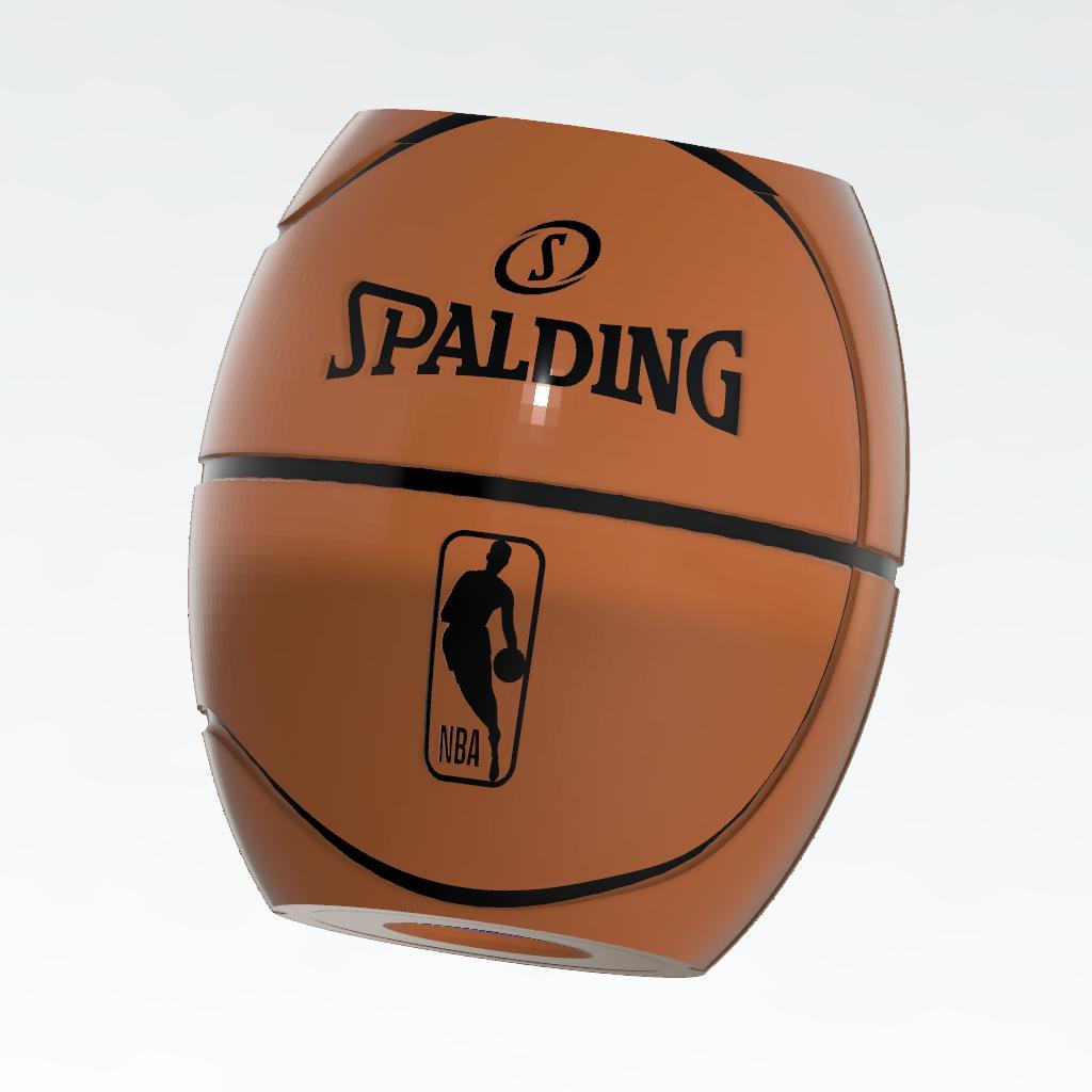 Basketball Koozie Nuggets.stl 3d model