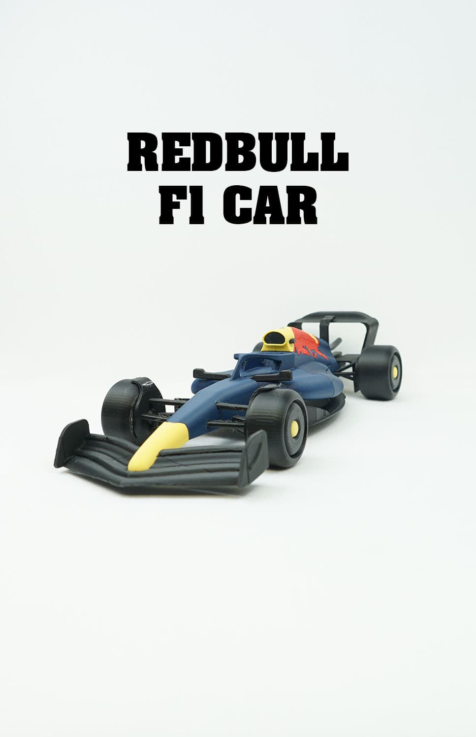 RedBull F1 Car! (No Need for AMS, Supports!) 3d model