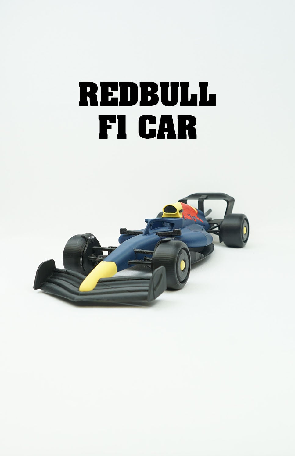 RedBull F1 Car! (No Need for AMS, Supports!) 3d model