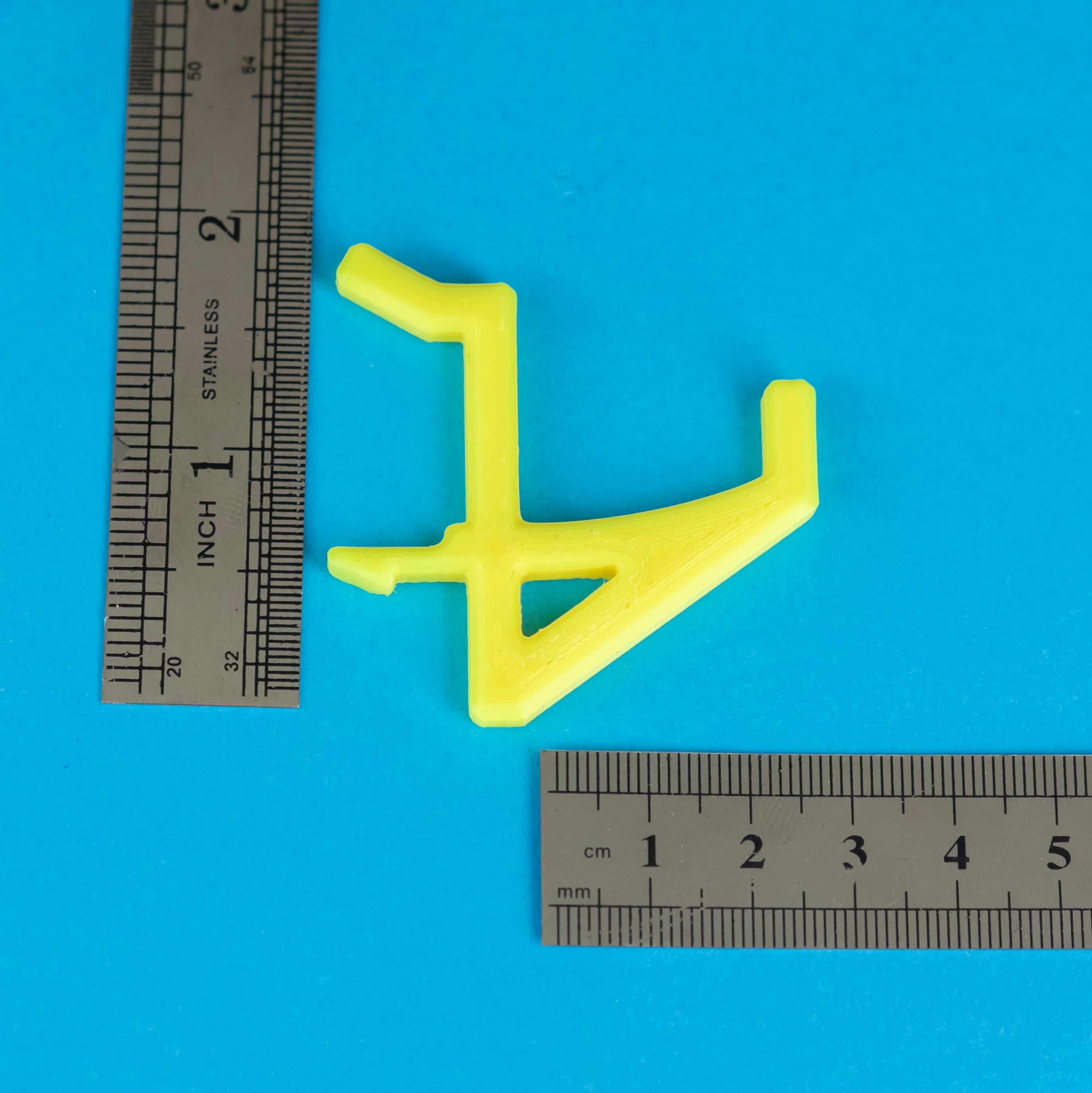 EZPZ Pegboard Hook // 25mm Reinforced Hook 3d model