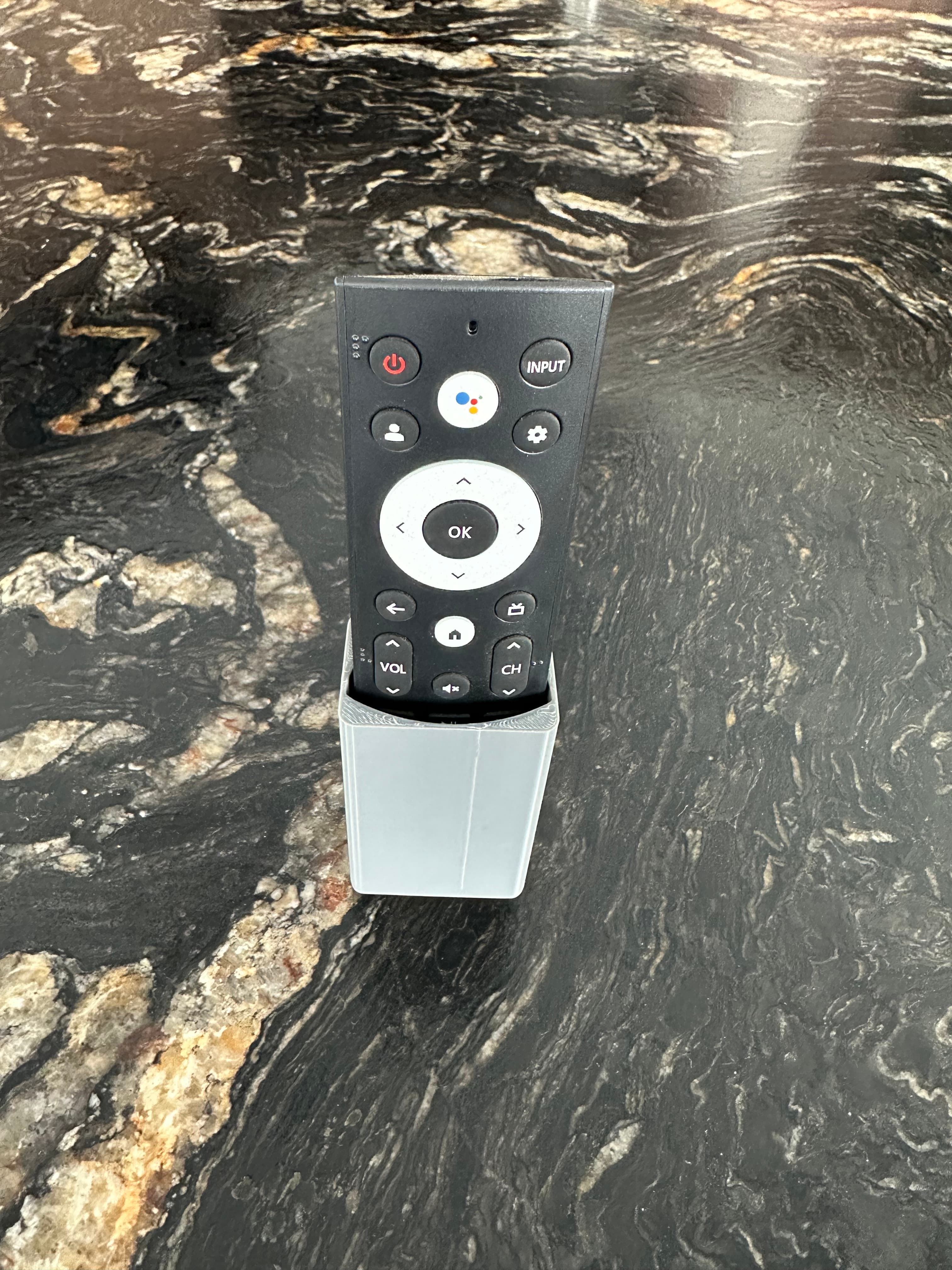 Wall mount for Hisense TV remote 3d model