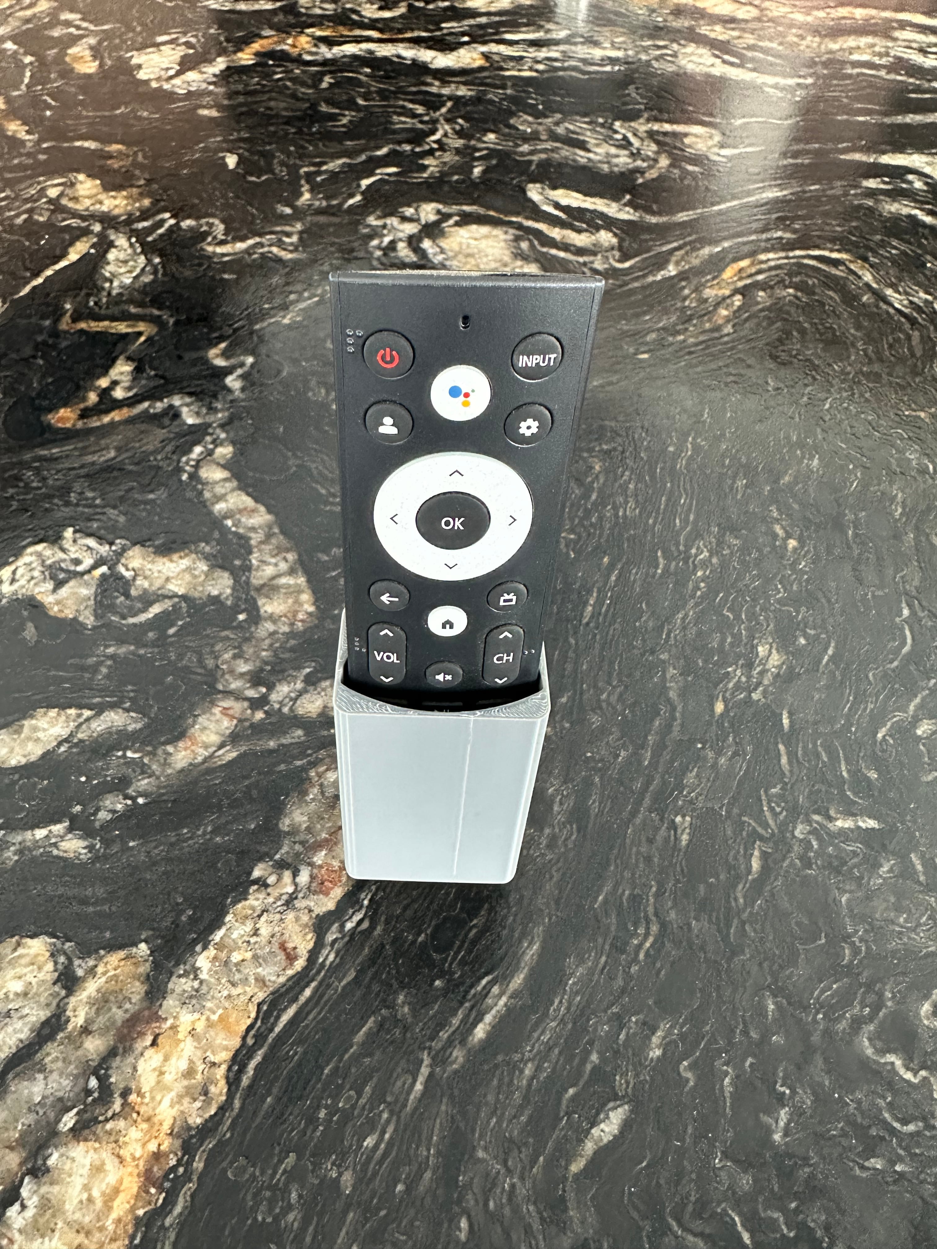 Wall mount for Hisense TV remote 3d model