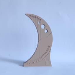 Harp #Junetunes 3d model