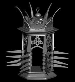 UMBRAL LAMP LORDS OF THE FALLEN I AND II COSPLAY FAN ART STL 3d model