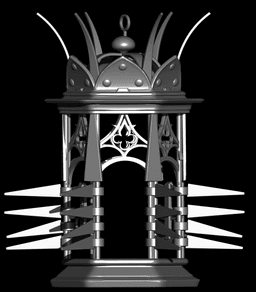 UMBRAL LAMP LORDS OF THE FALLEN I AND II COSPLAY FAN ART STL 3d model