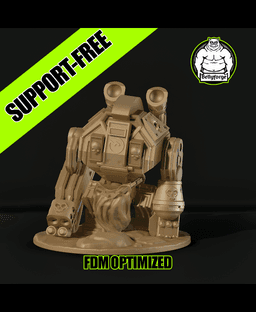 Support-Free FDM | Void Paladins – Strike Bundle | 6 Sci-Fi Elite Proxies 3d model