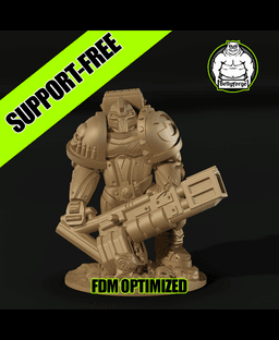 Support-Free FDM | Void Paladins – Strike Bundle | 6 Sci-Fi Elite Proxies 3d model